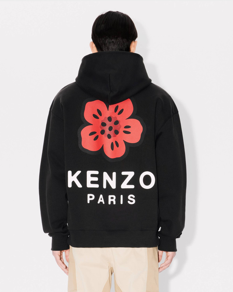 'Boke Flower' oversized embroidered hoodie 4