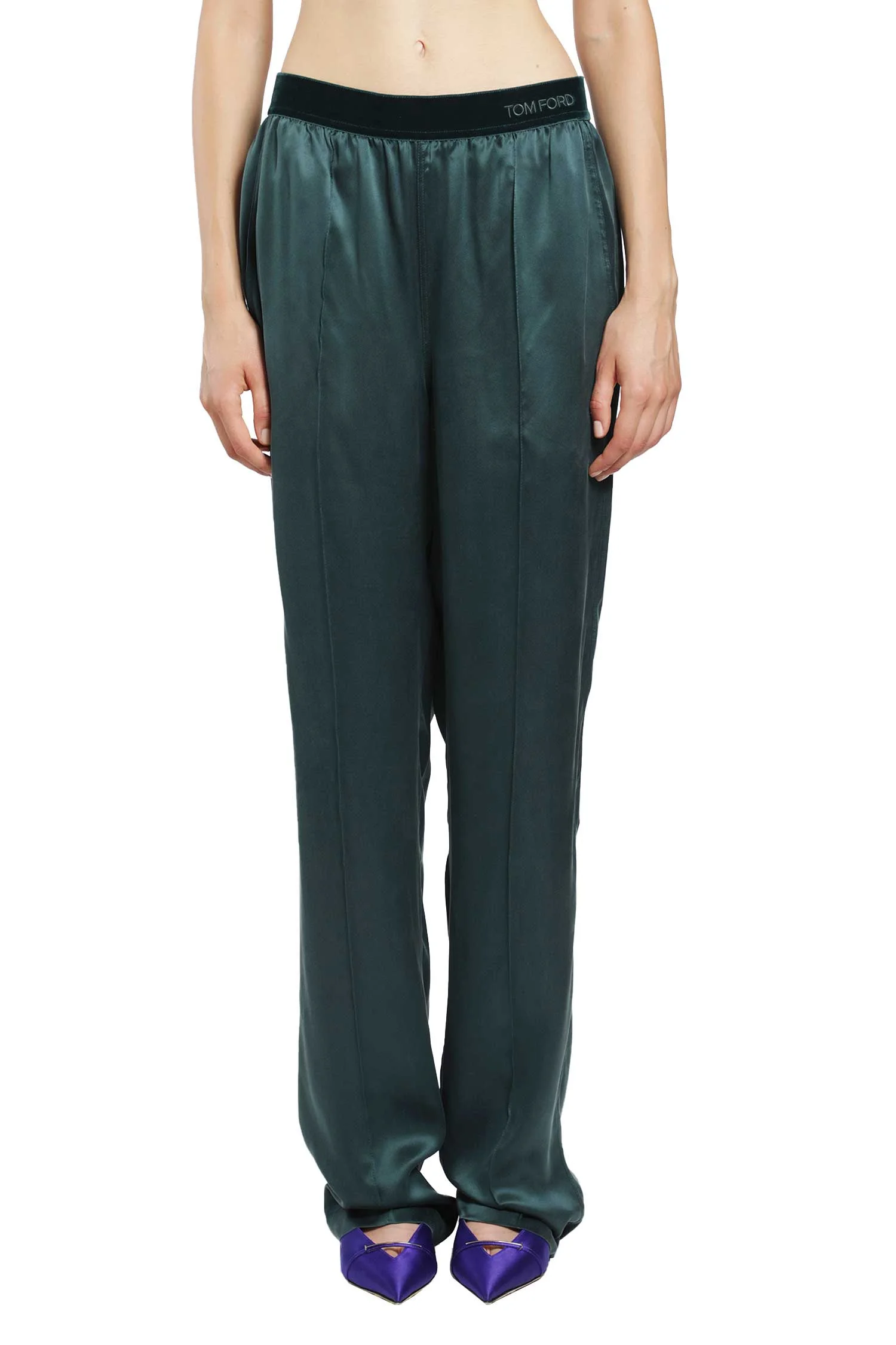 Silk Satin Pj Pants - 1
