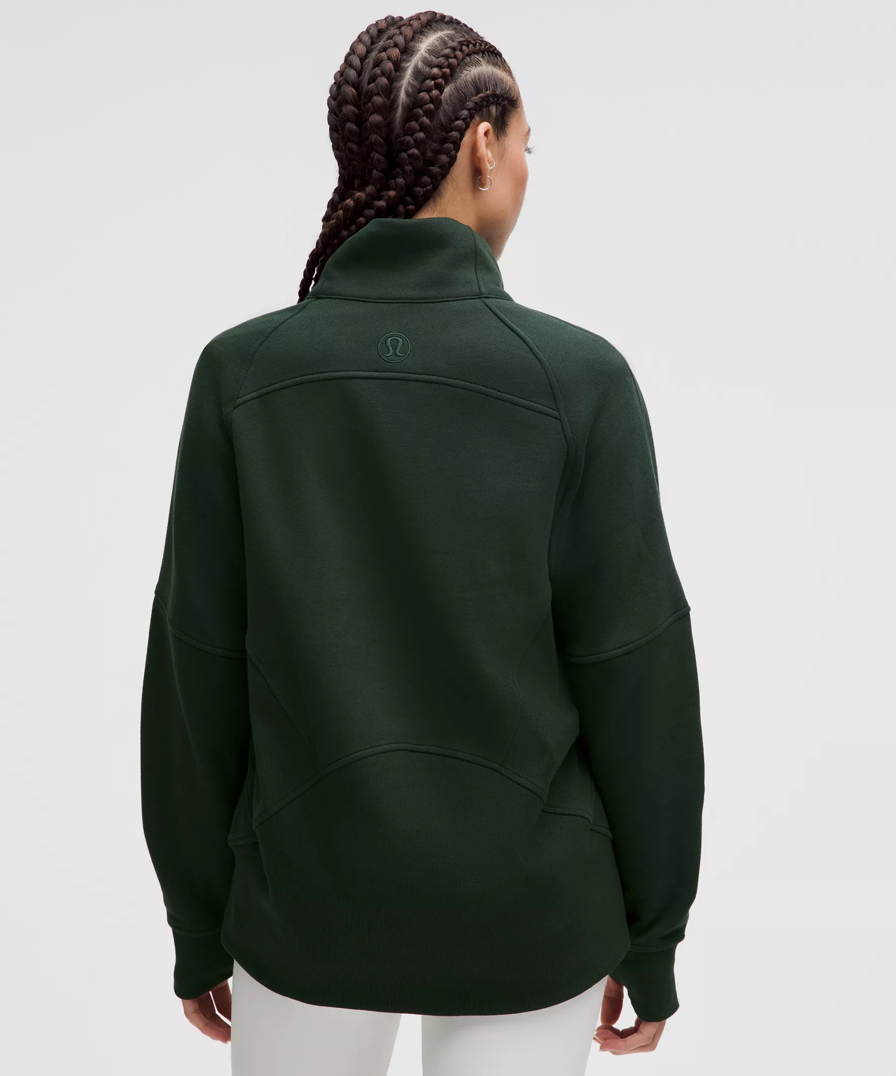 Scuba Oversized Funnel-Neck Half Zip *Long - 3