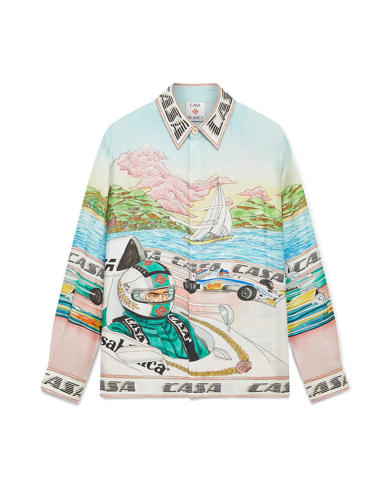 The Art Of Racing Silk Long Sleeve Shirt - 1