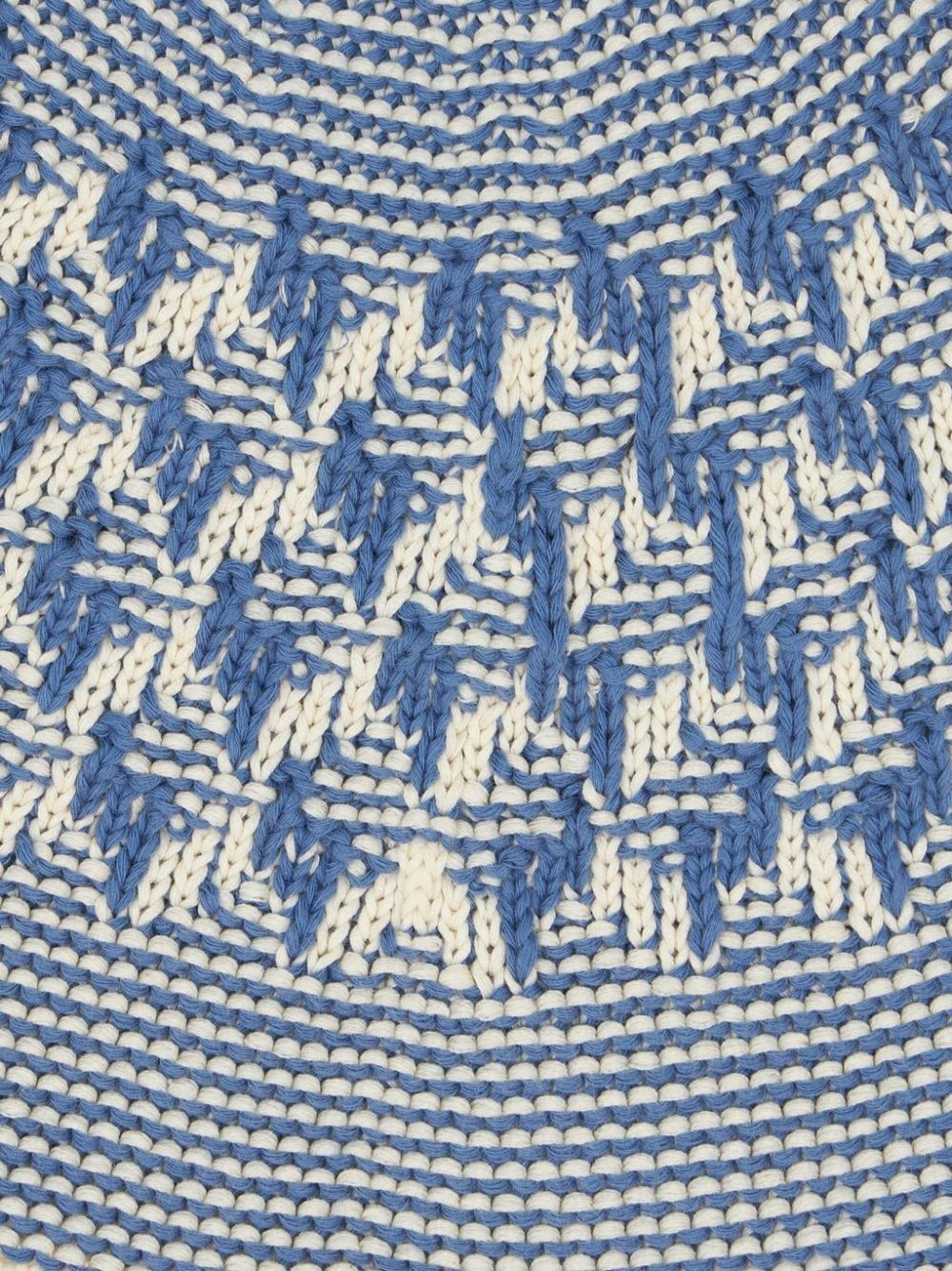 abstract-pattern cotton beanie - 2