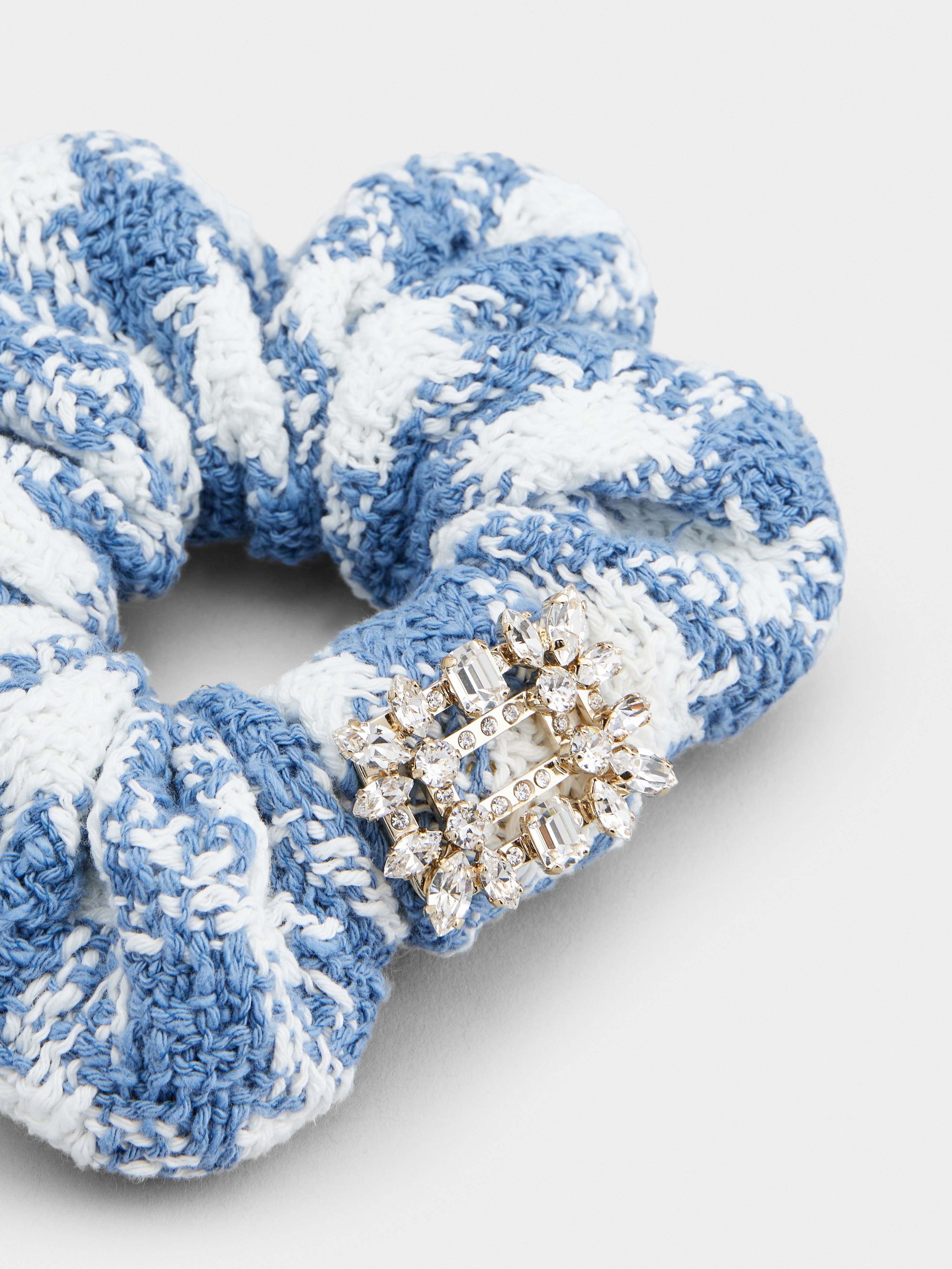 Broche Vivier Scrunchie in Vichy - 3