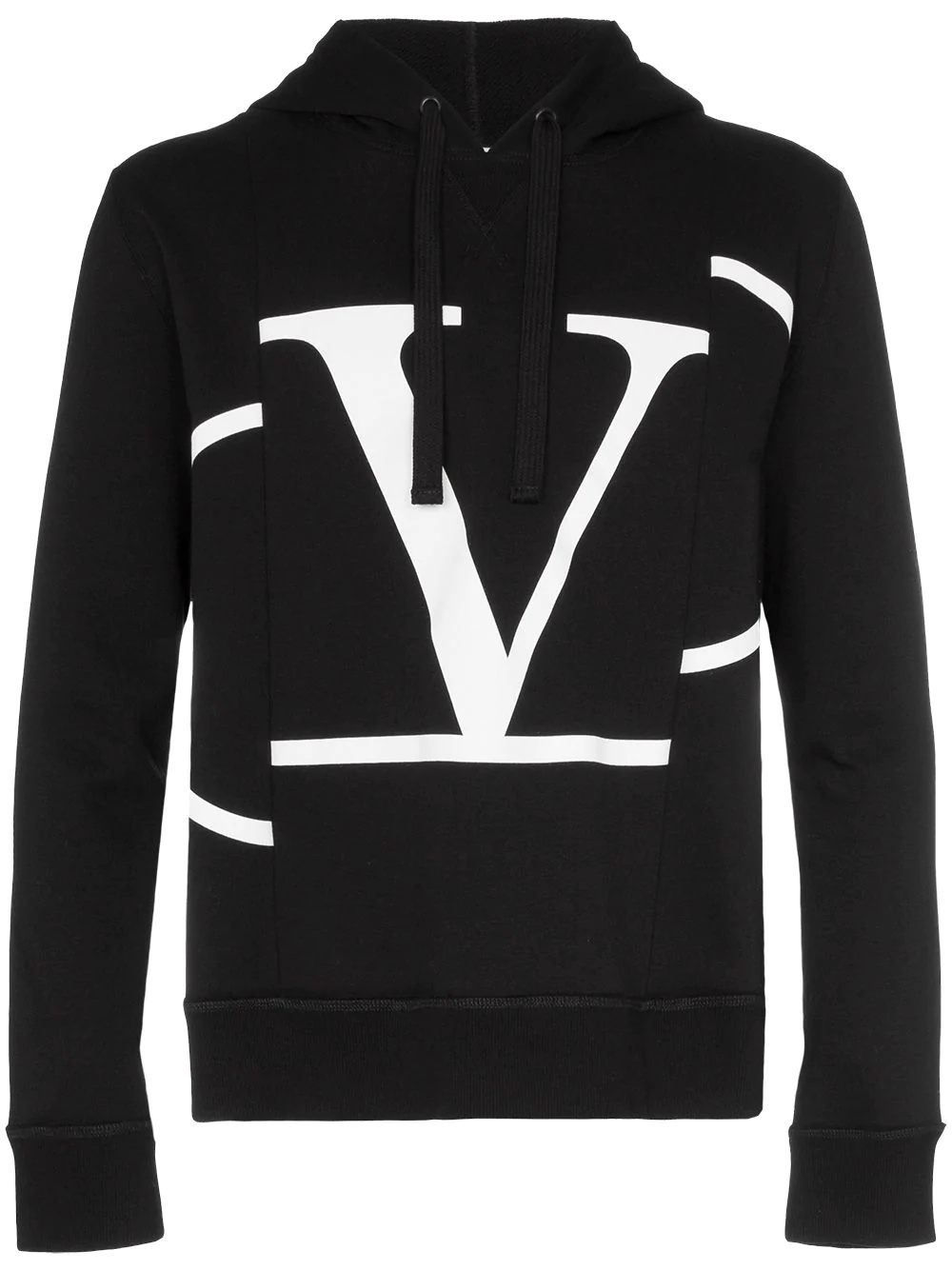 VLOGO print hoodie - 1