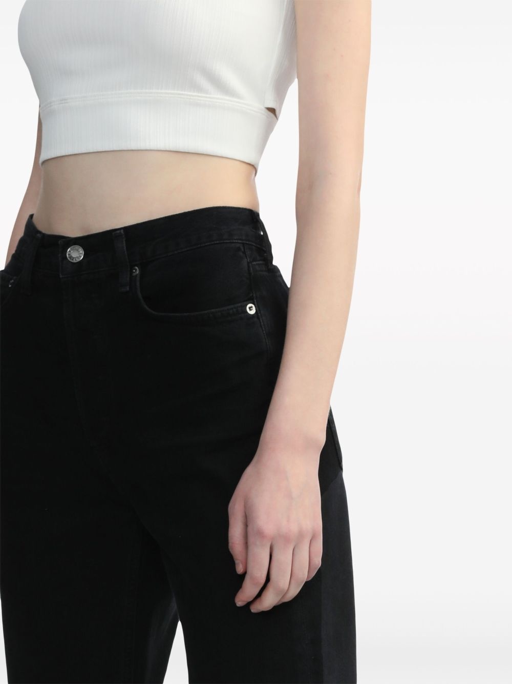 90's Pinch Waist straight-leg jeans - 5