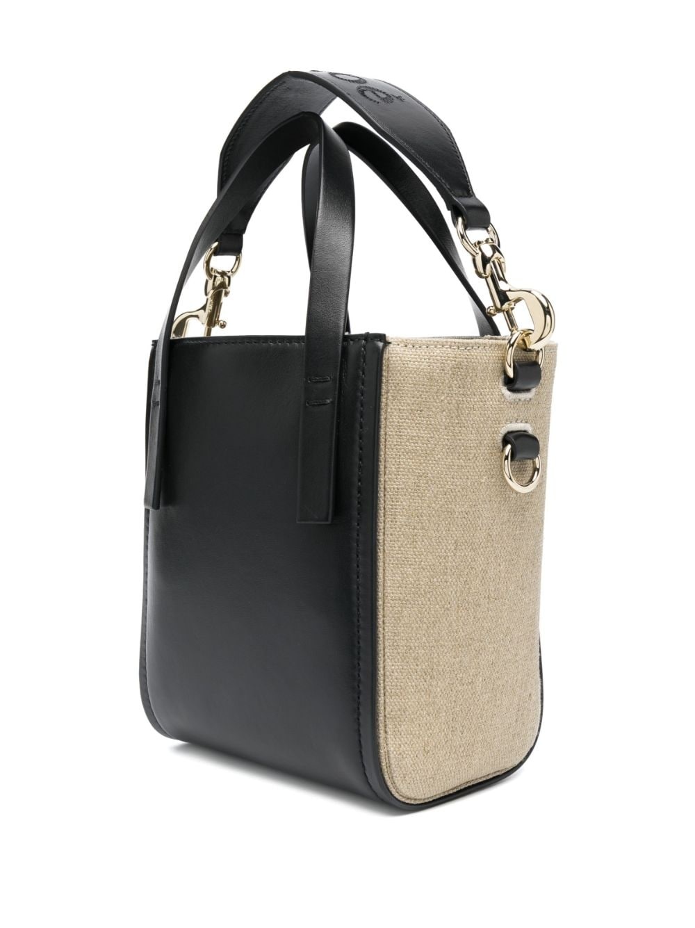 small Chloé Sense panelled tote bag - 4