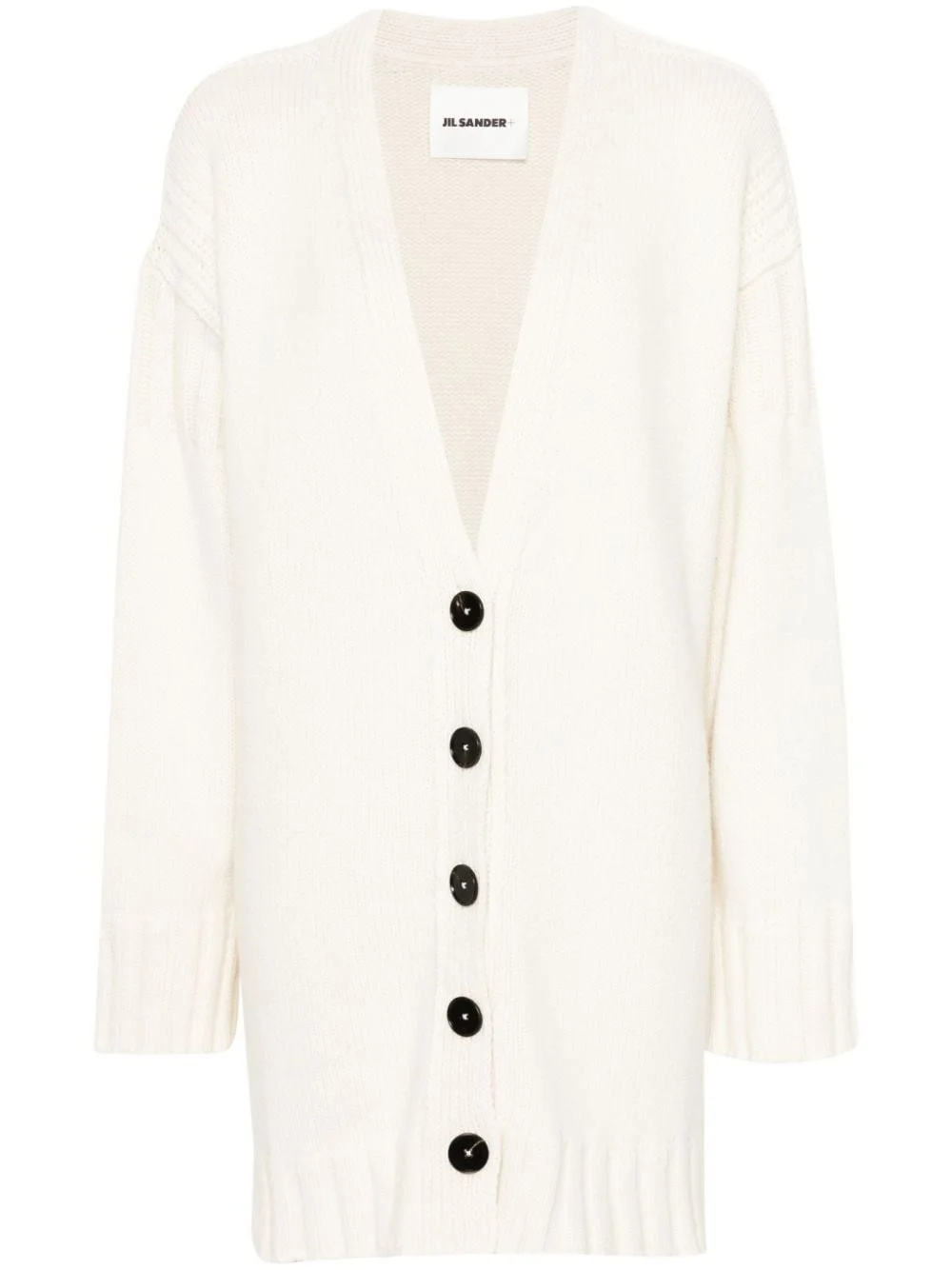 V-neck cashmere cardigan - 1
