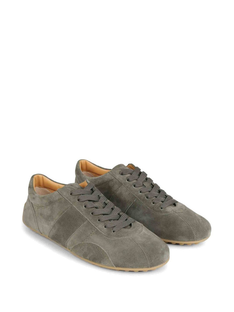 Tod's panelled lace-up sneakers outlook