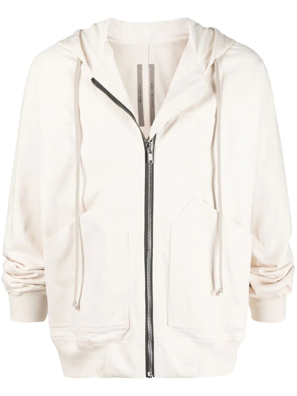 drawstring hood windbreaker - 1