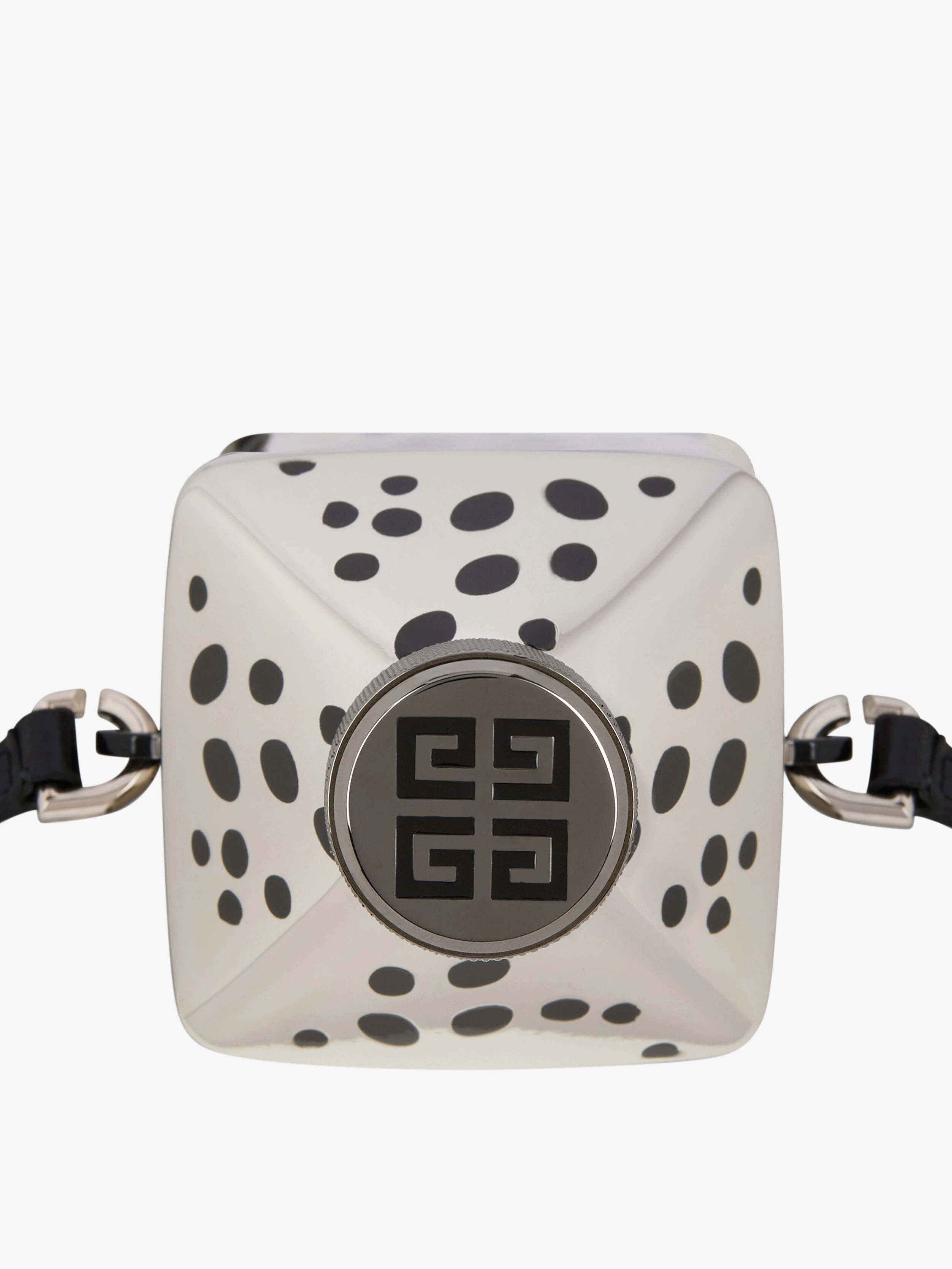 GIVENCHY 4G FLASK IN TWO TONE PRINTED METAL - 2
