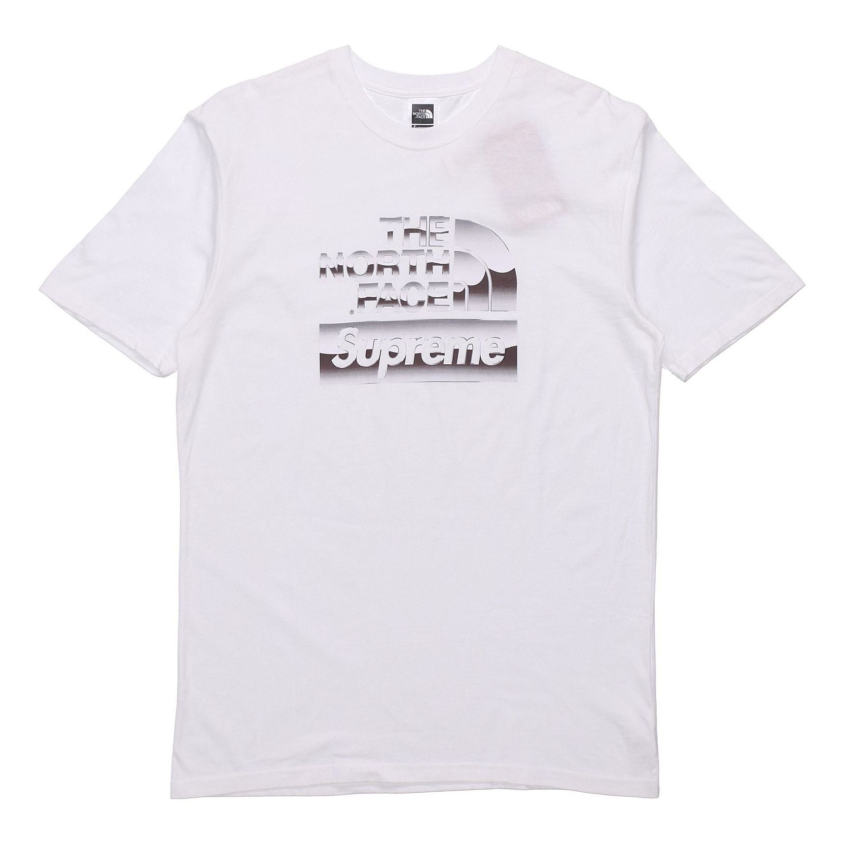 Supreme SS18 The North Face Metallic Logo White Tee SUP-SS18-675 - 1