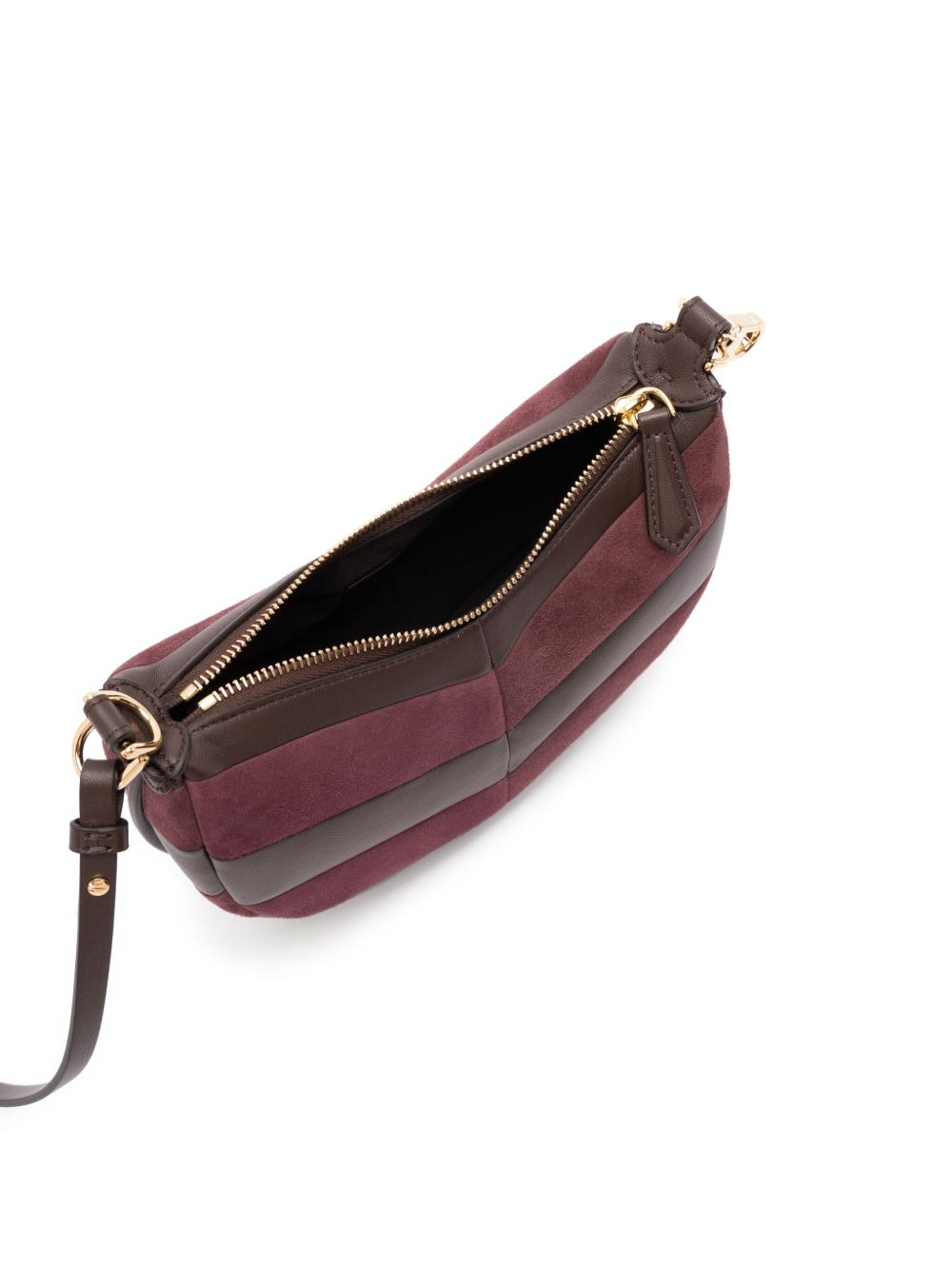 panelled shoulder bag - 5