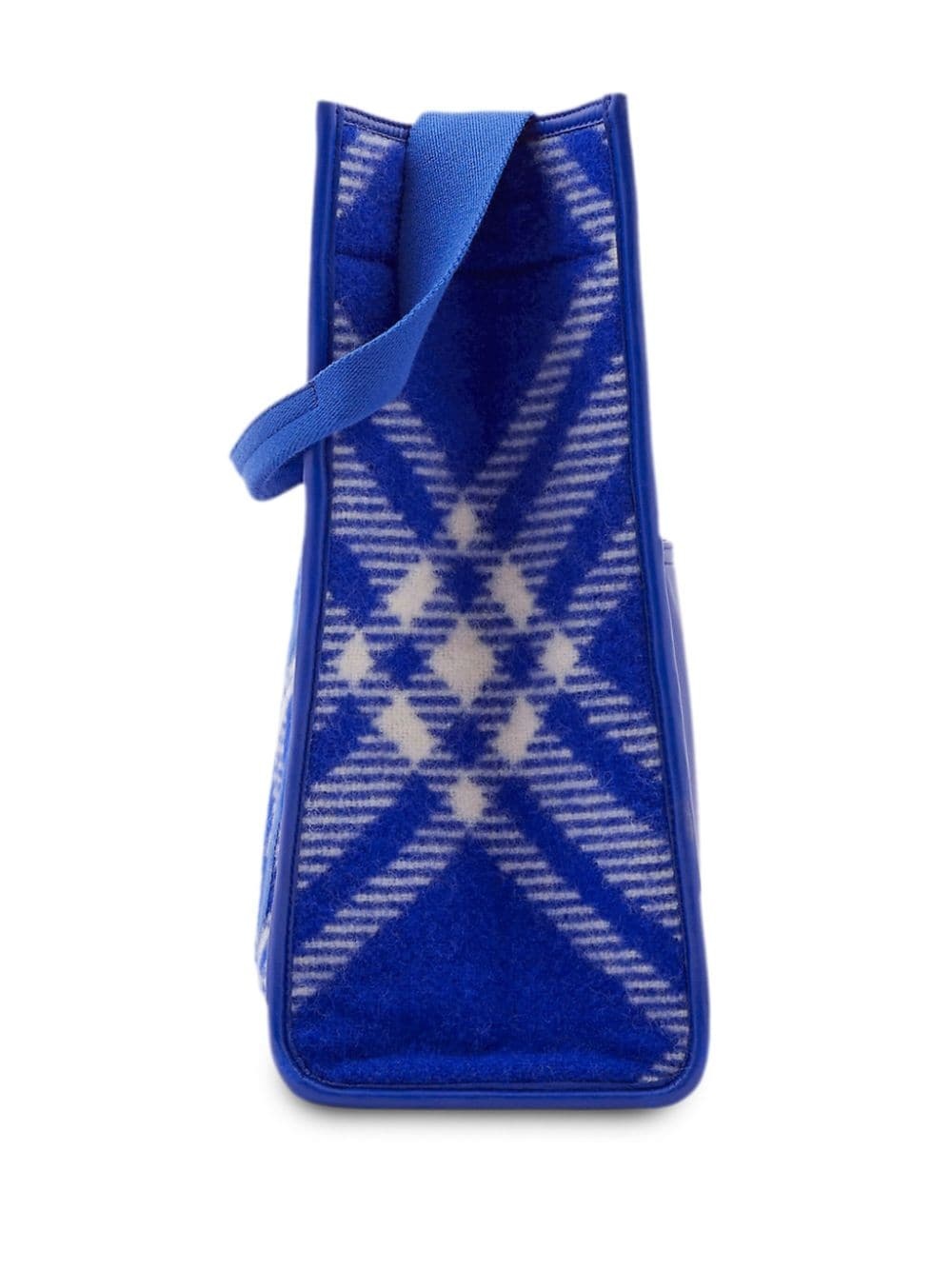 check-pattern shopper tote bag - 3