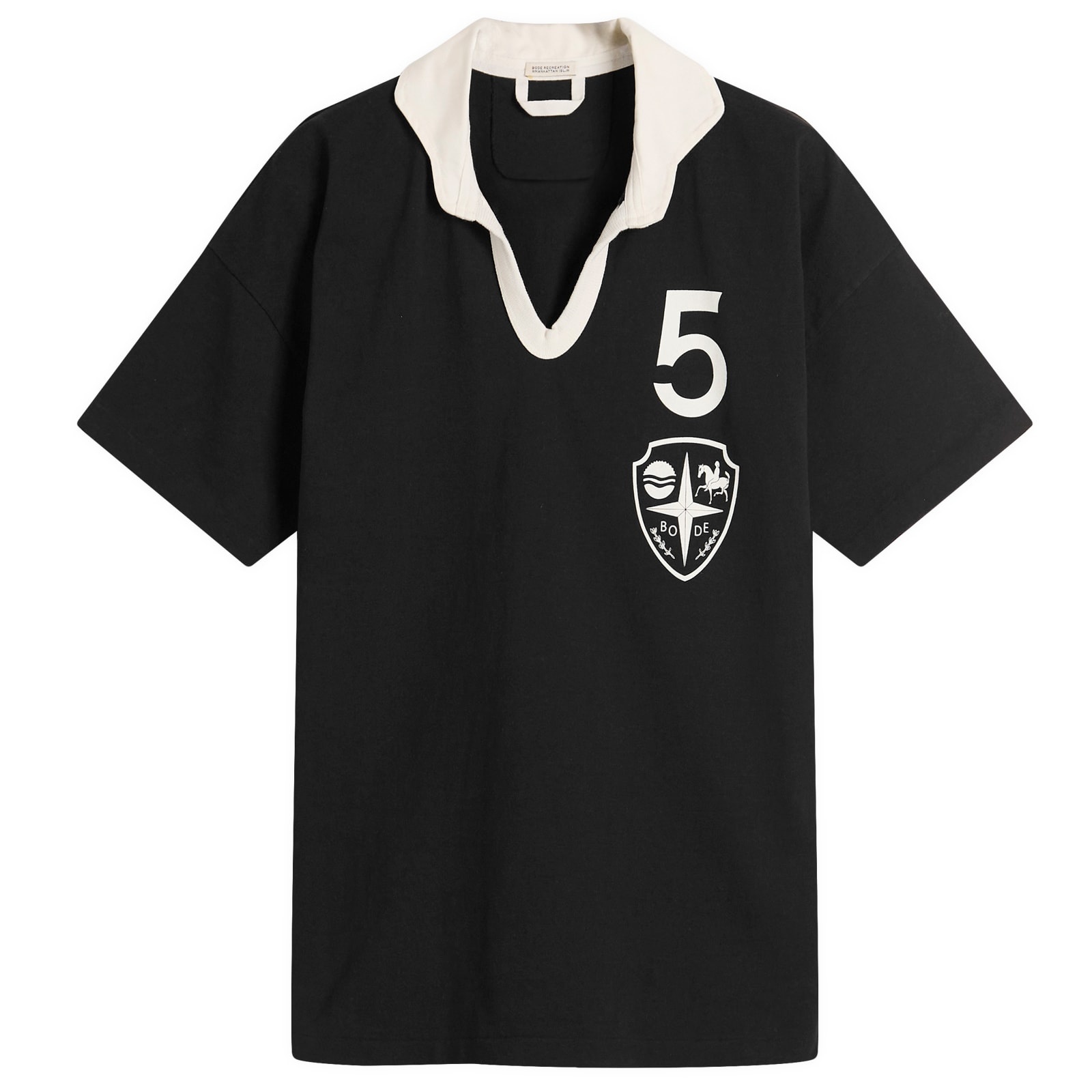 トップス BODE Recreation Polo BODE Men's Recreation Polo in Cream Bode