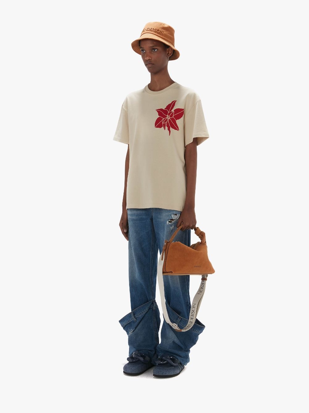 JWA CORNER BAG - CANVAS TOP HANDLE BAG - 6