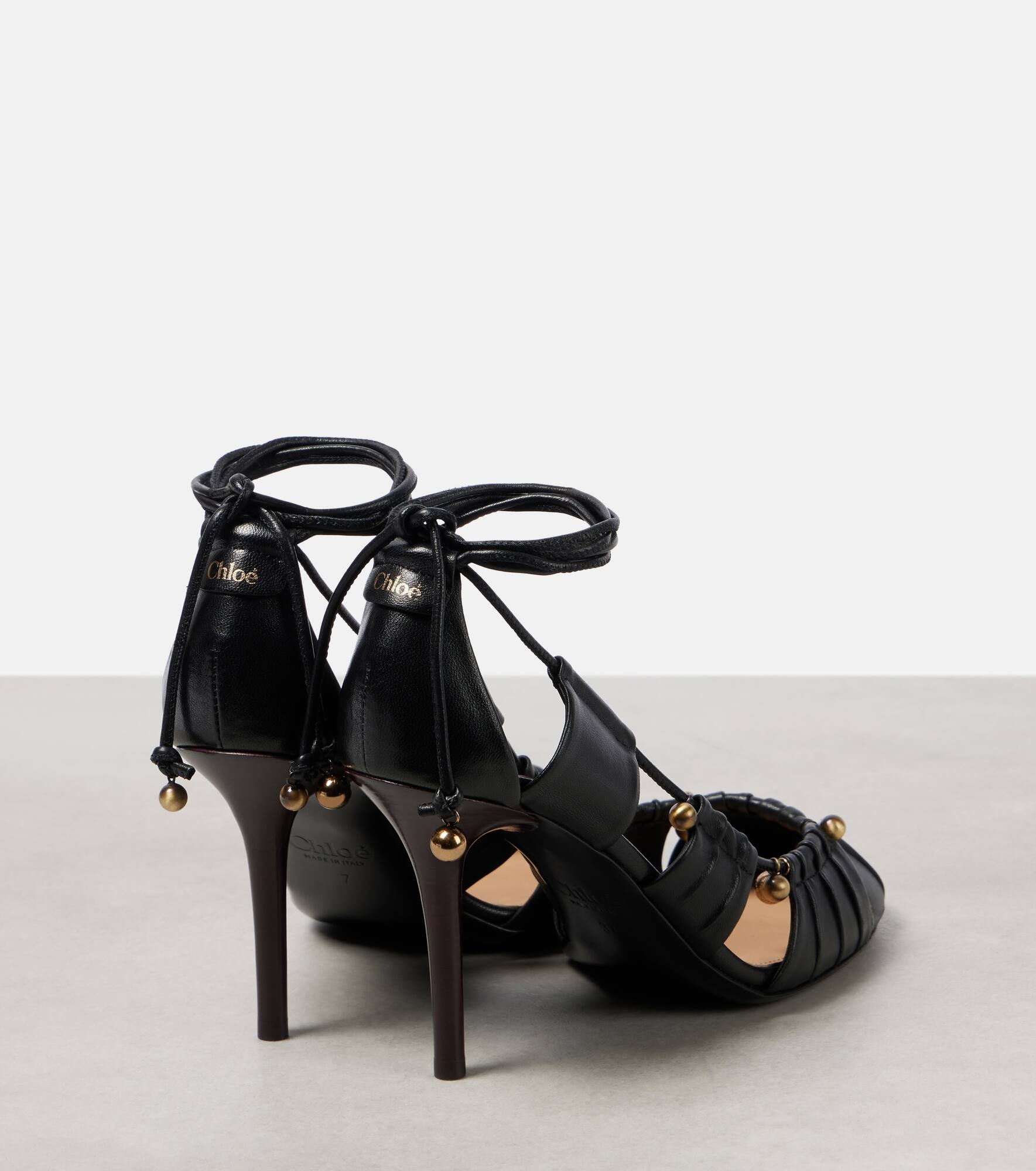 Luna leather pumps - 3