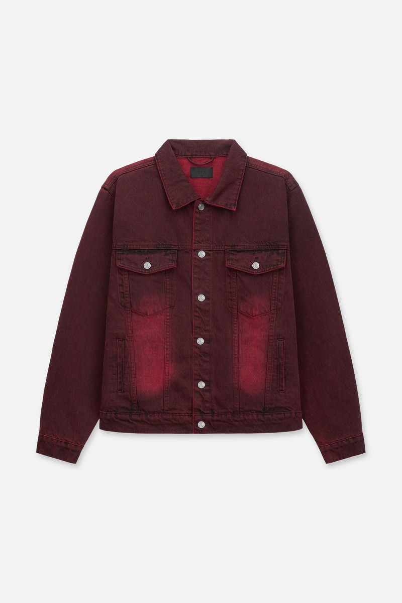 ELMER DENIM JACKET | RED GRAIN 1