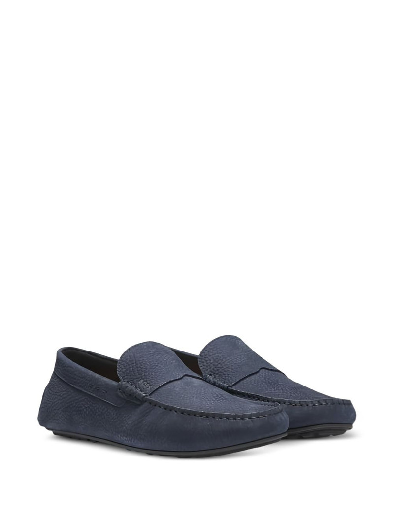 HUGO Noel leather loafers outlook