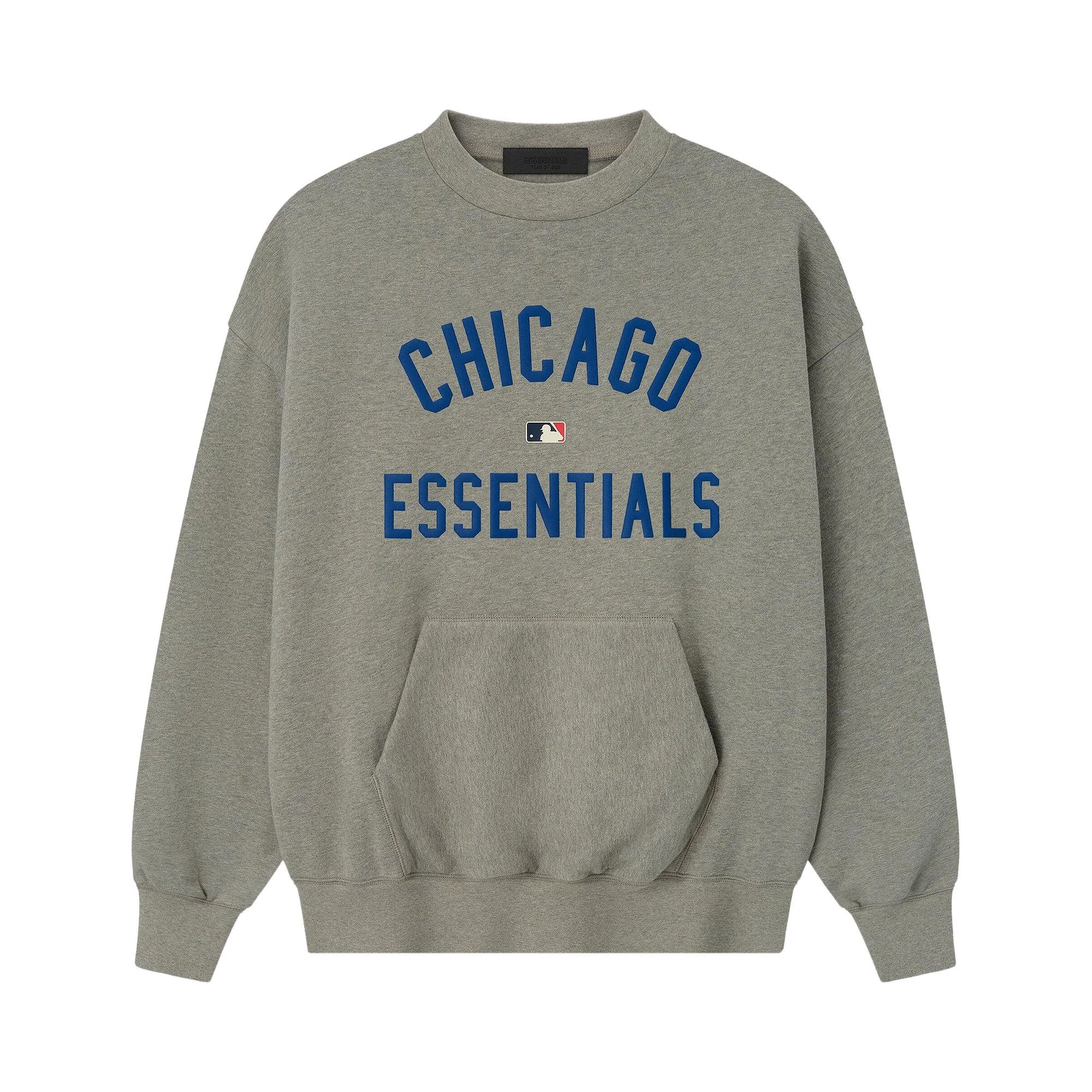 Fear of God Essentials Cubs Sport Crewneck 'Concrete Heather' - 1