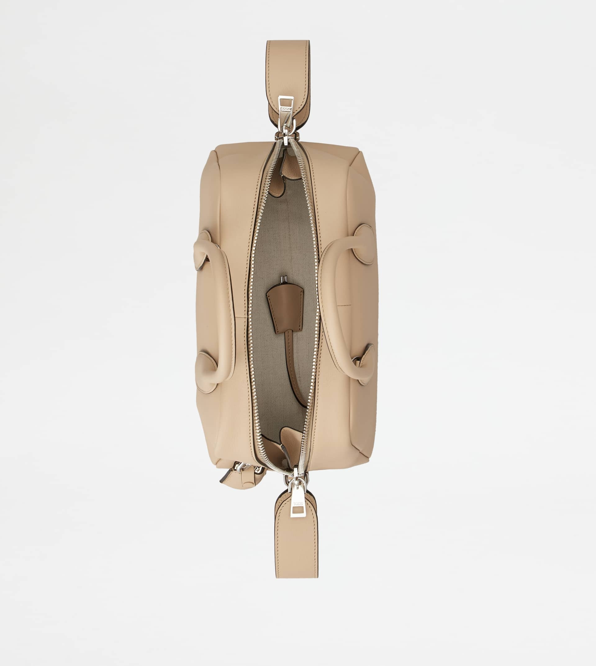 TOD'S DARSENA IN LEATHER SMALL - BEIGE - 5
