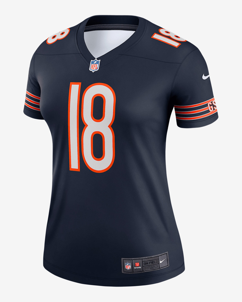 Caleb Williams Chicago Bears Women's Nike Dri-FIT NFL Legend Jersey 1