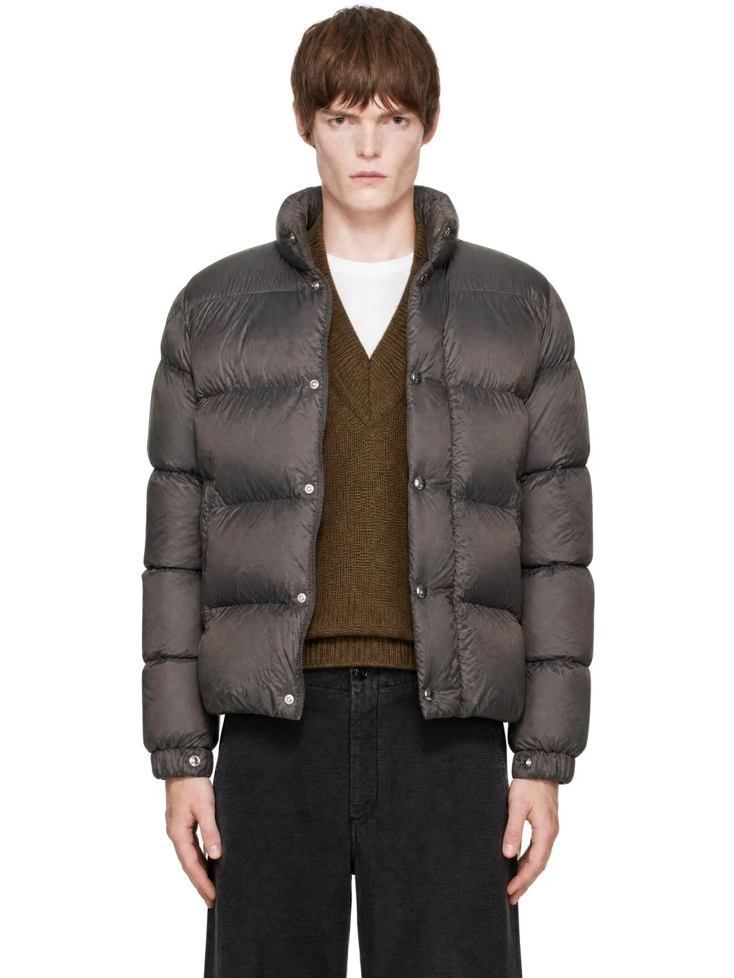 Gray Pesio Down Jacket - 1