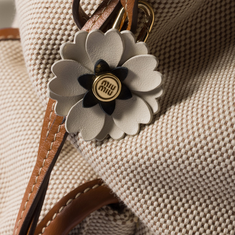 Miu Miu Leather micro trick outlook