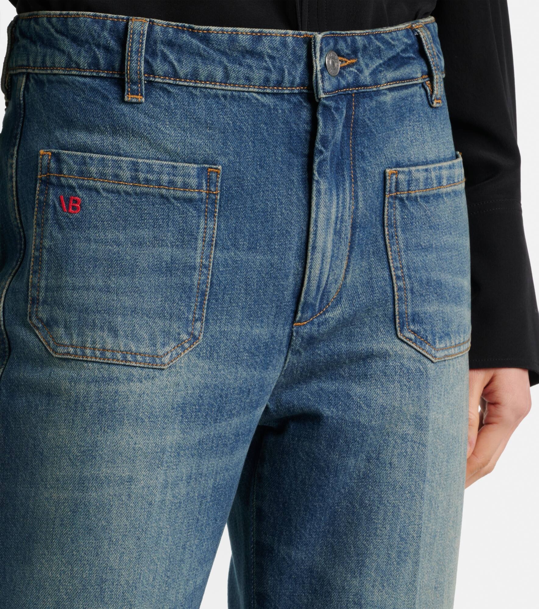 Alina cropped flared jeans - 4
