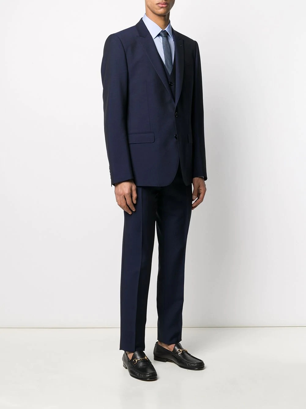 three-piece Martini-fit suit - 3