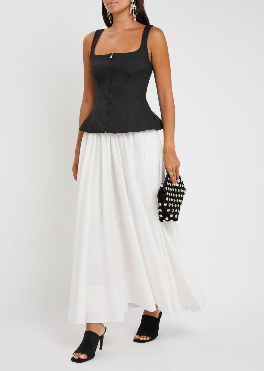 Simkhai Jolynn Colour-blocked Woven Maxi Dress - 4