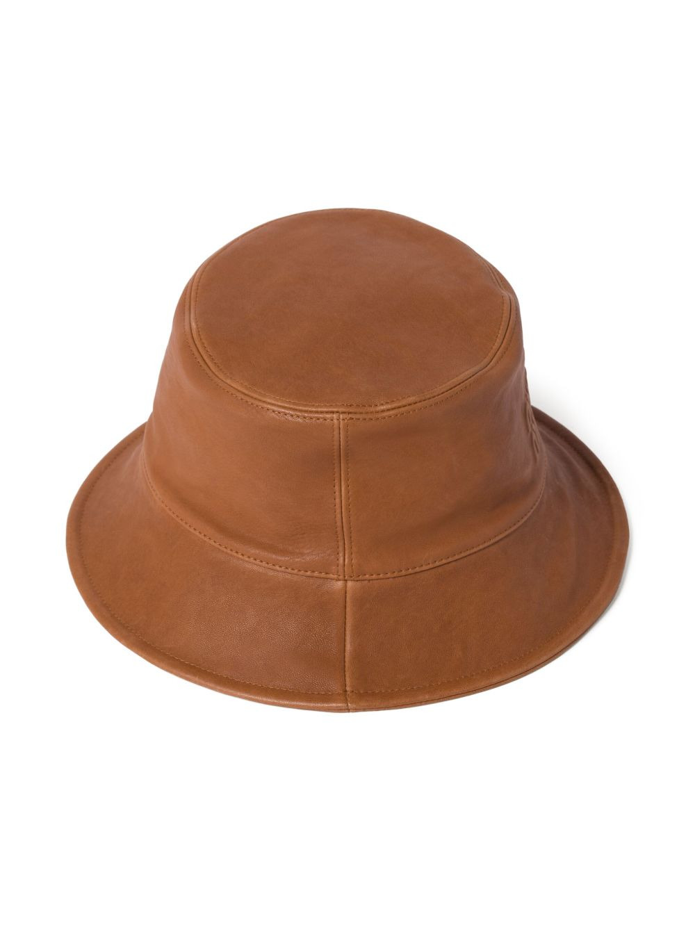 leather bucket hat - 2