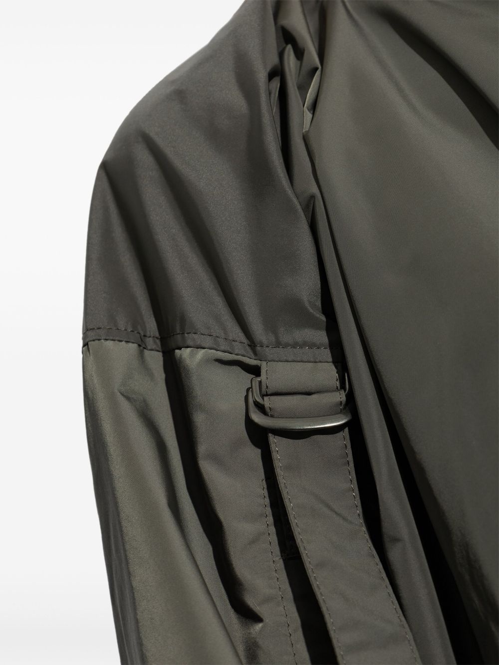 logo-patch bomber jacket - 5