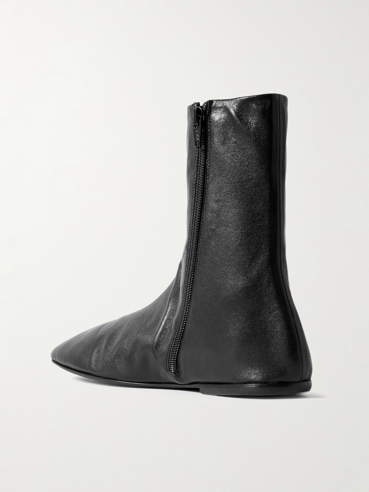 Leather Ankle Boots - 3