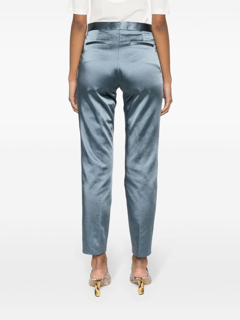 tapered satin trousers 4