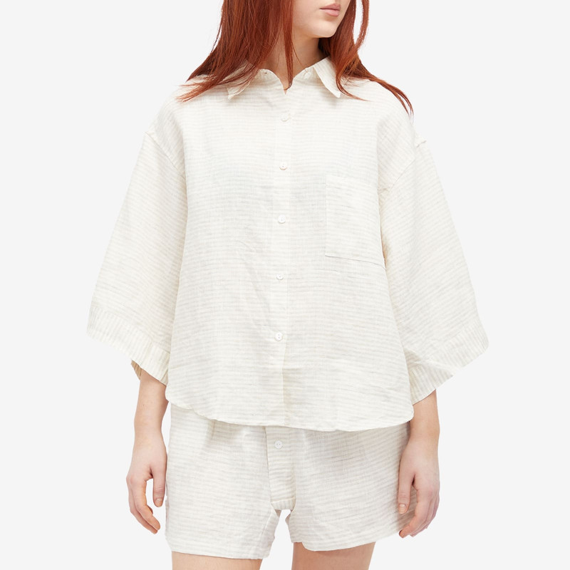 DEIJI STUDIOS Deiji Studios Linen Stripe 03 Set outlook