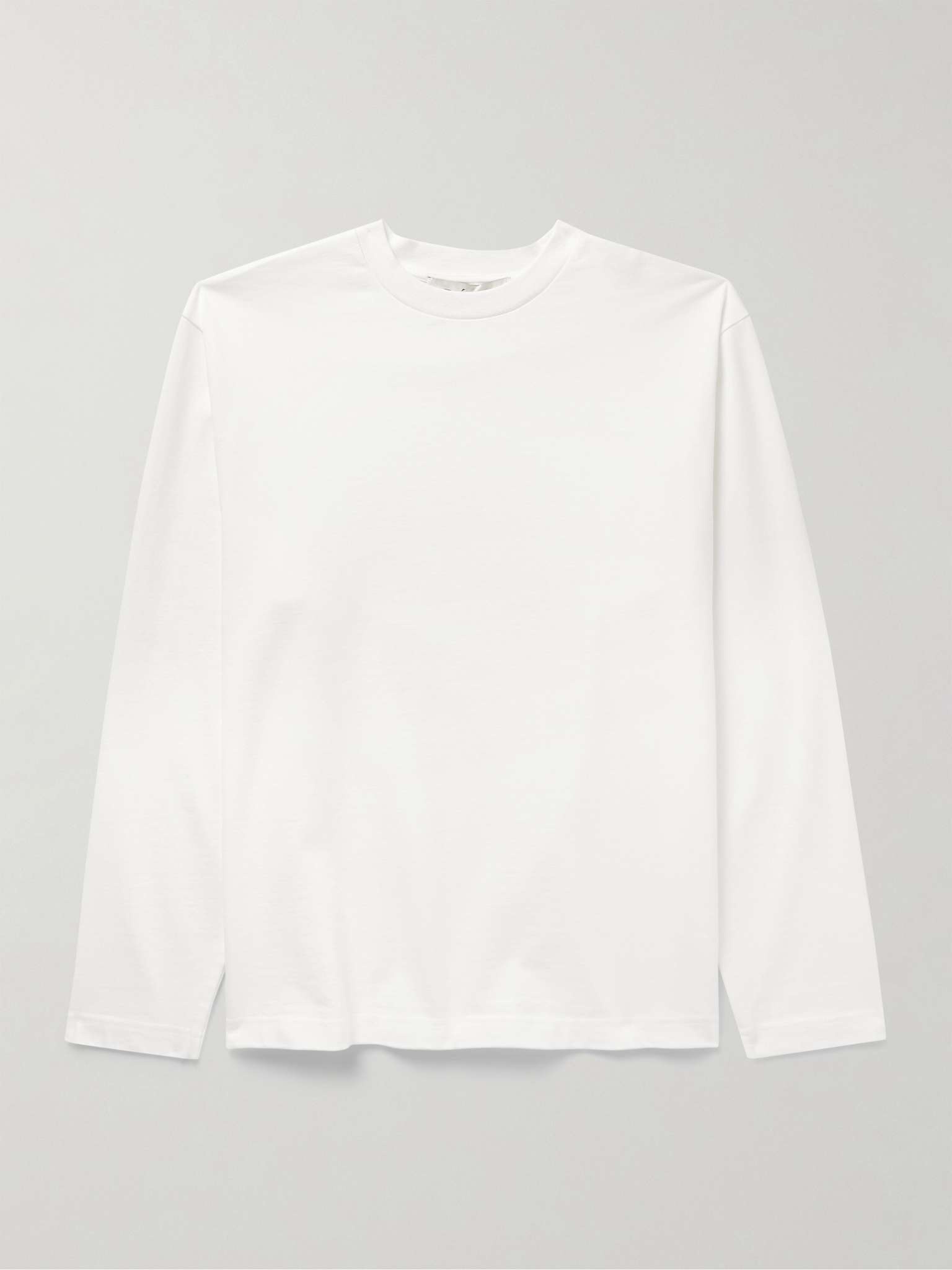 Logo-Appliquéd Organic Cotton-Jersey T-Shirt - 1