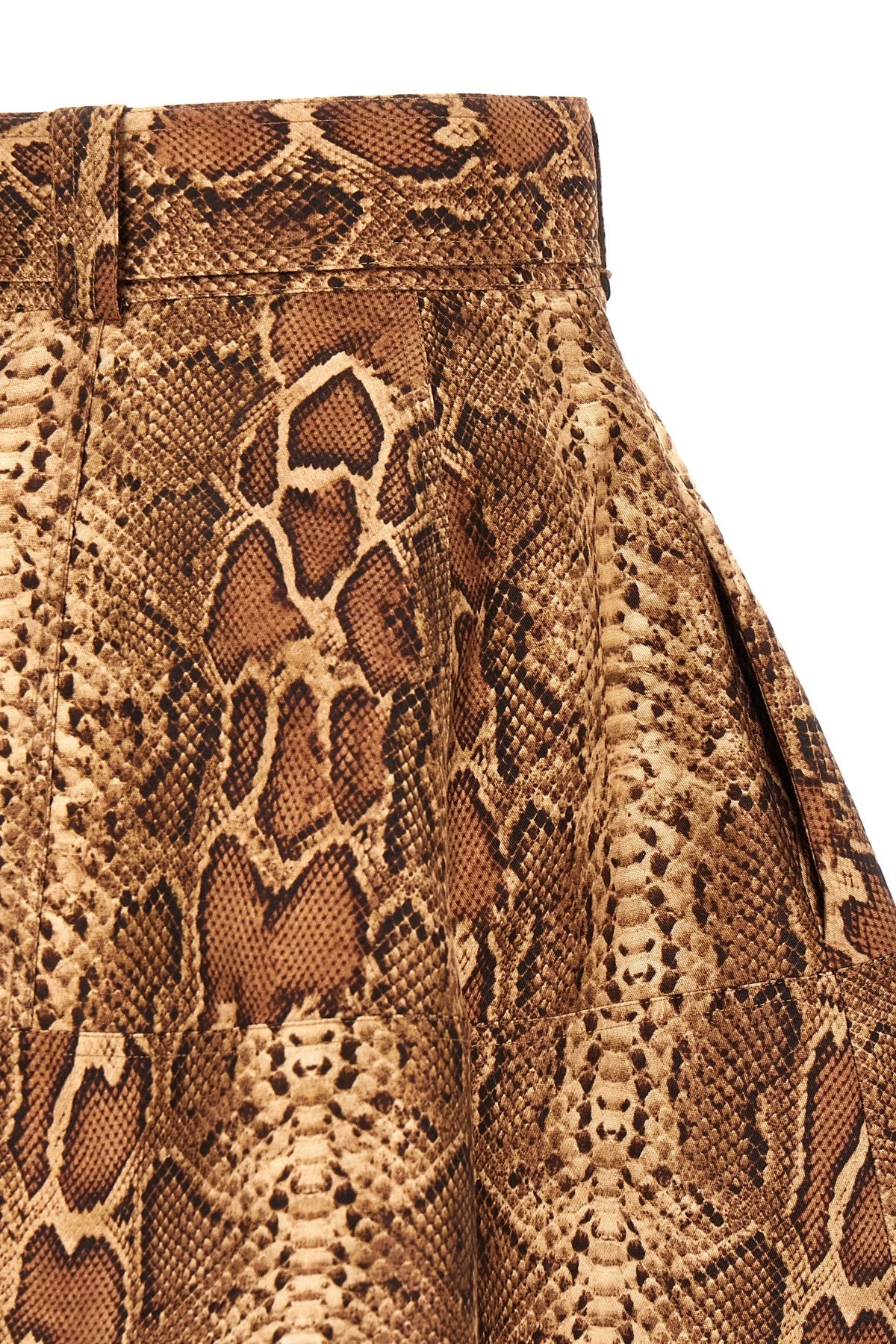 'Hypnotic Utility Mini' skirt - 5