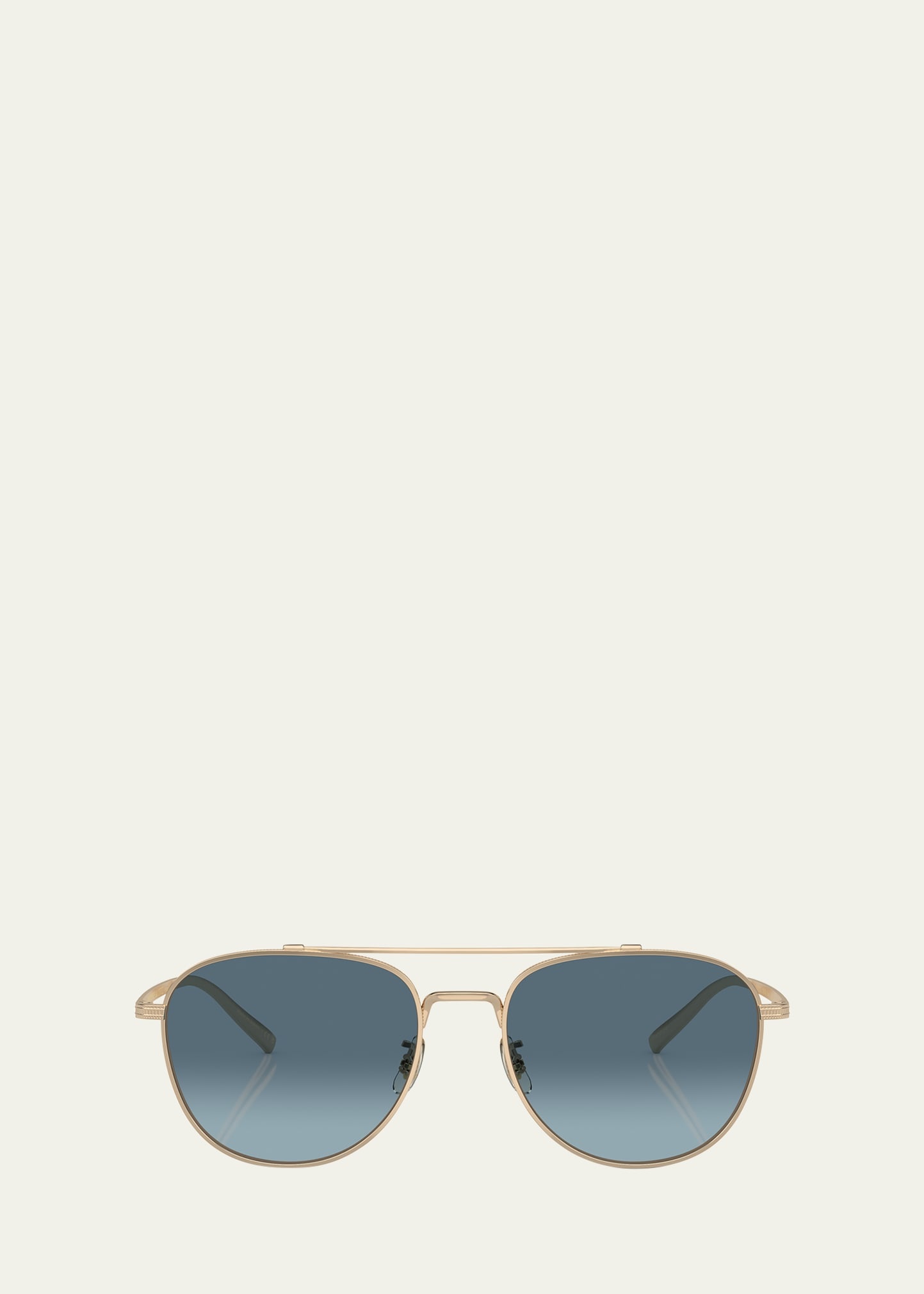 Rivetti Titanium Aviator Sunglasses - 1