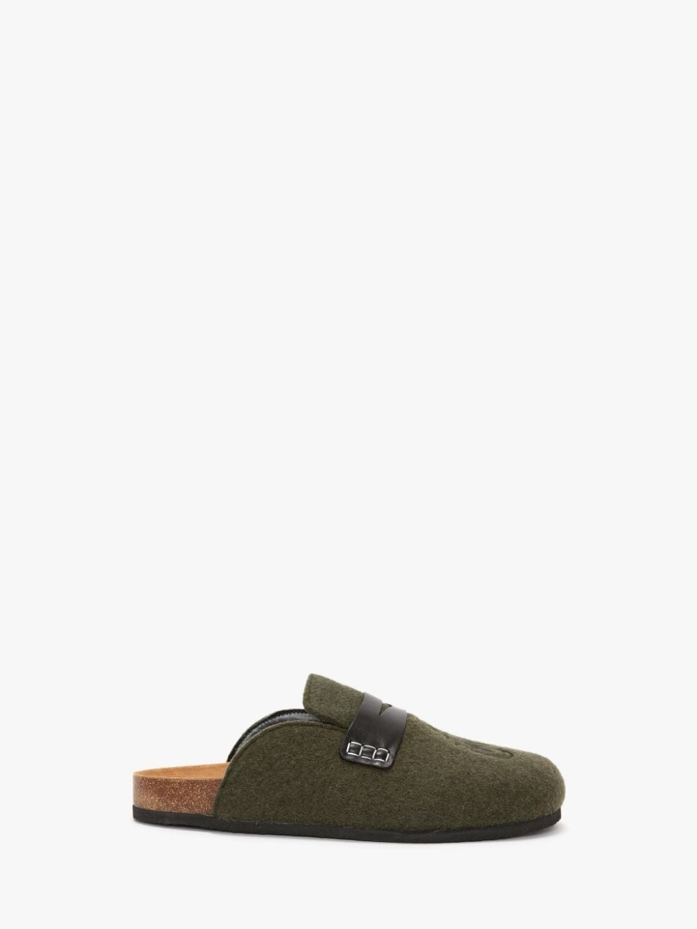 FELT LOAFER MULES - 1