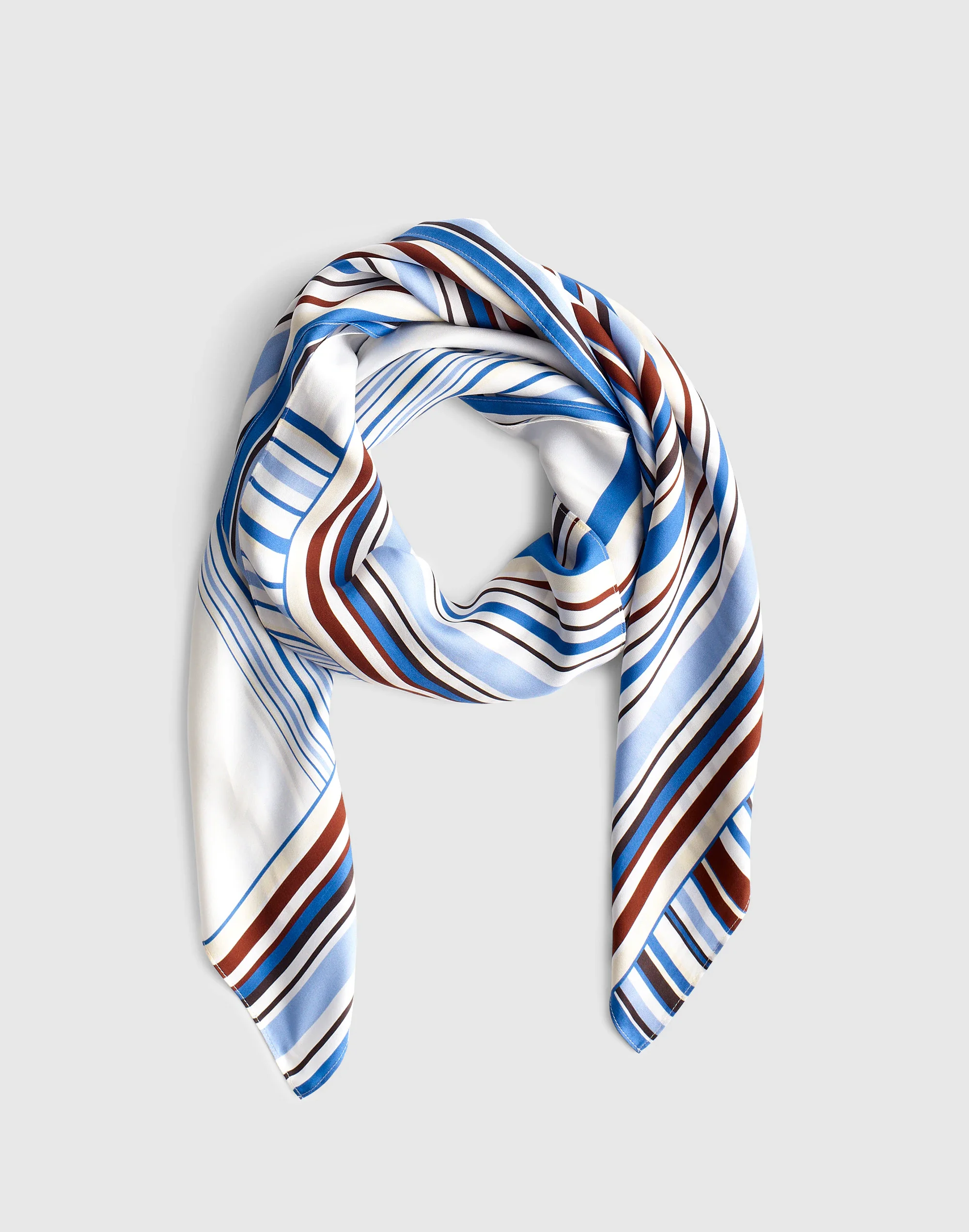 Oversized Silk Bandana - 1