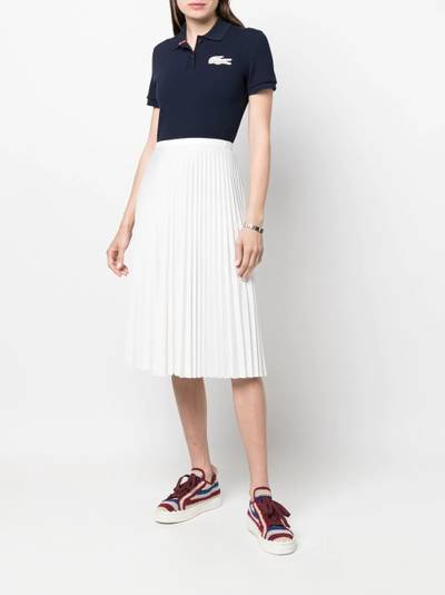 LACOSTE fully-pleated midi-skirt outlook