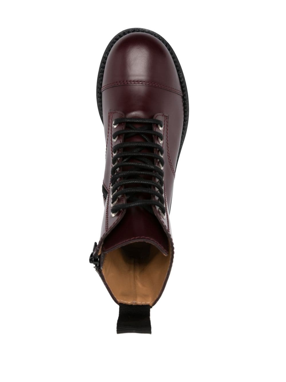 stud-embellished leather boots - 4