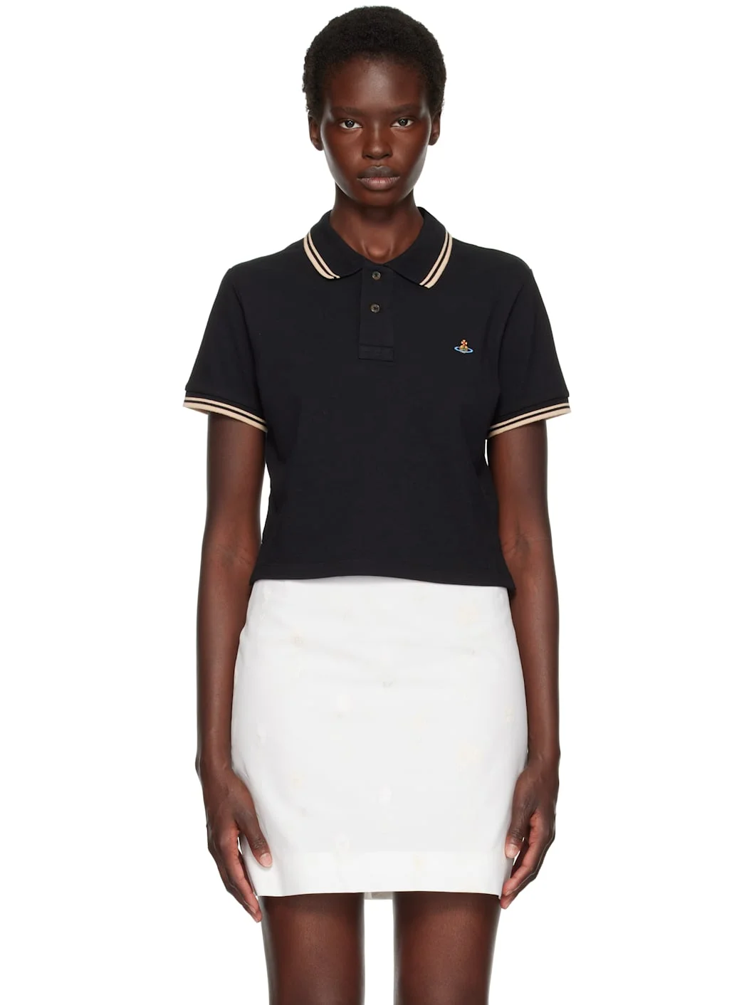 Black Mini Classic Polo - 1