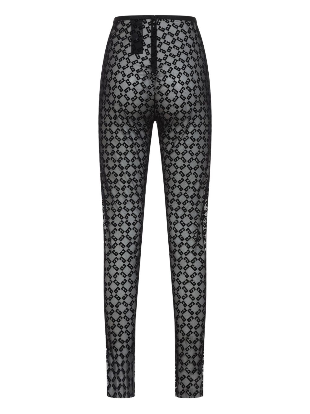 logo-pattern leggings - 2