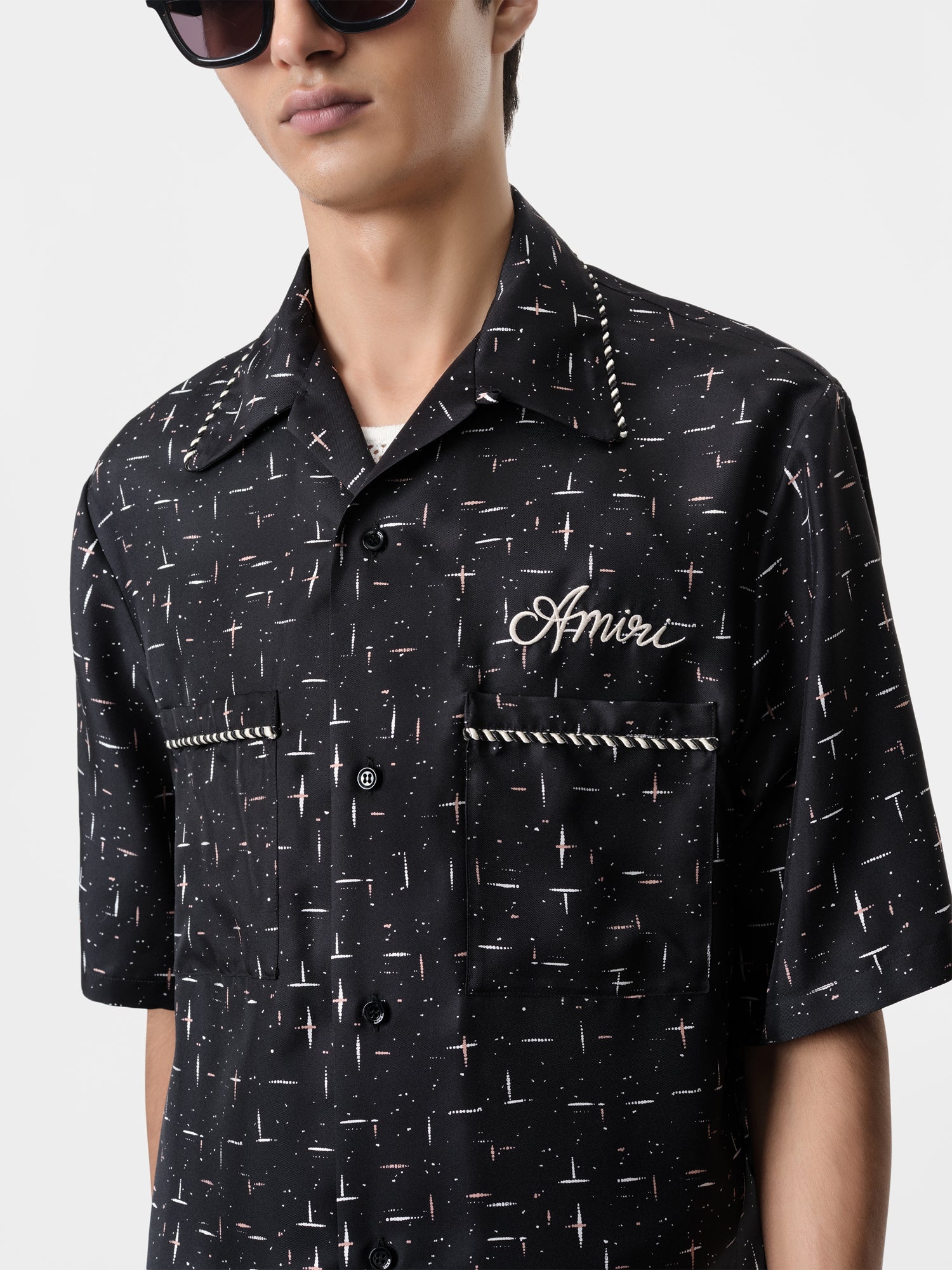 FLECK AMIRI BOWLING SHIRT - 5