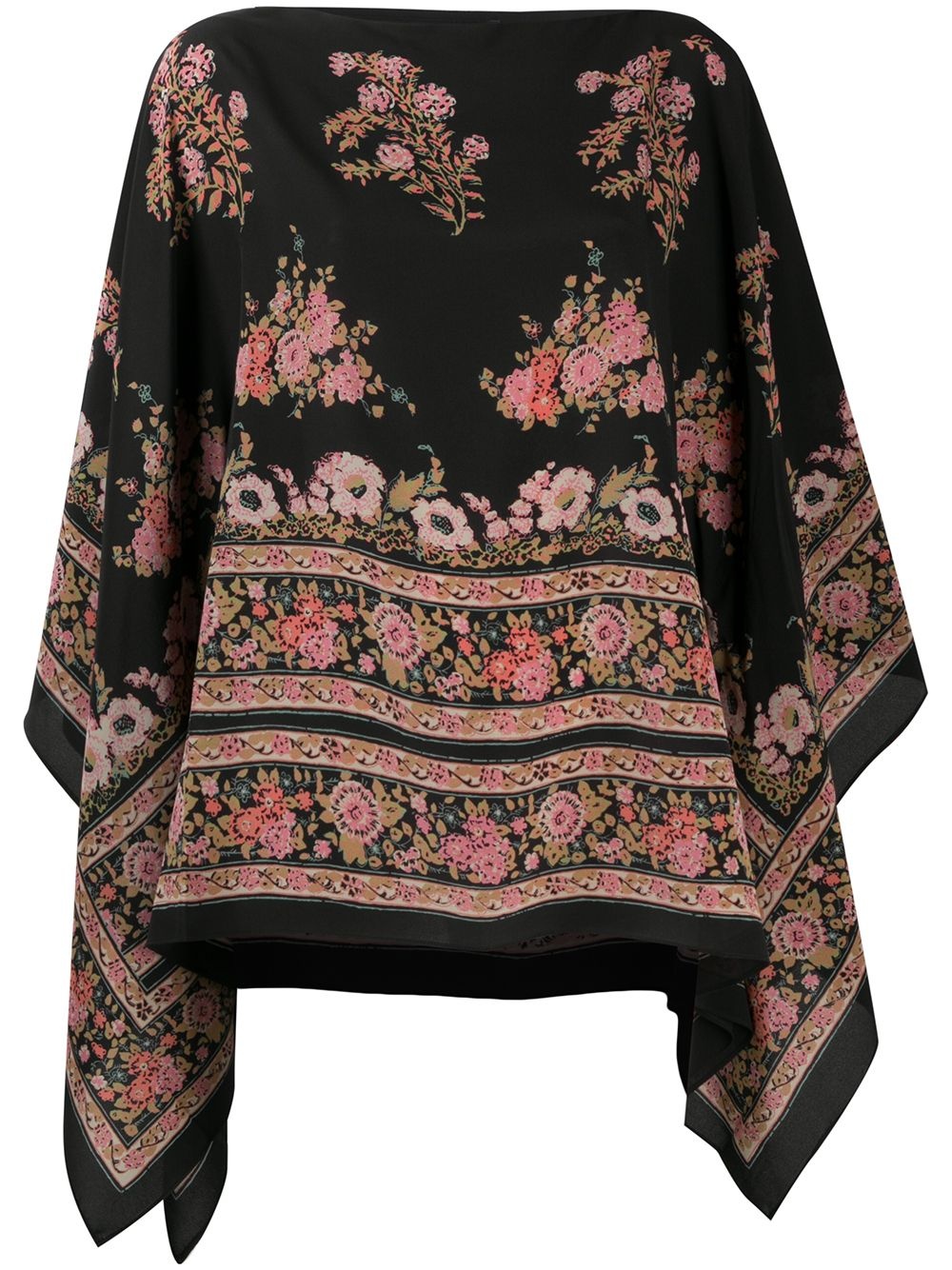 floral-print tunic - 1