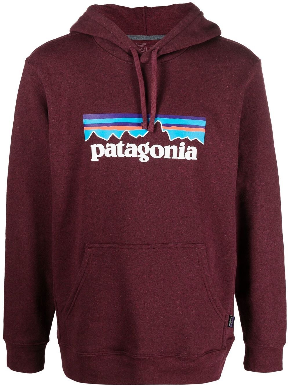 logo-print hoodie - 1