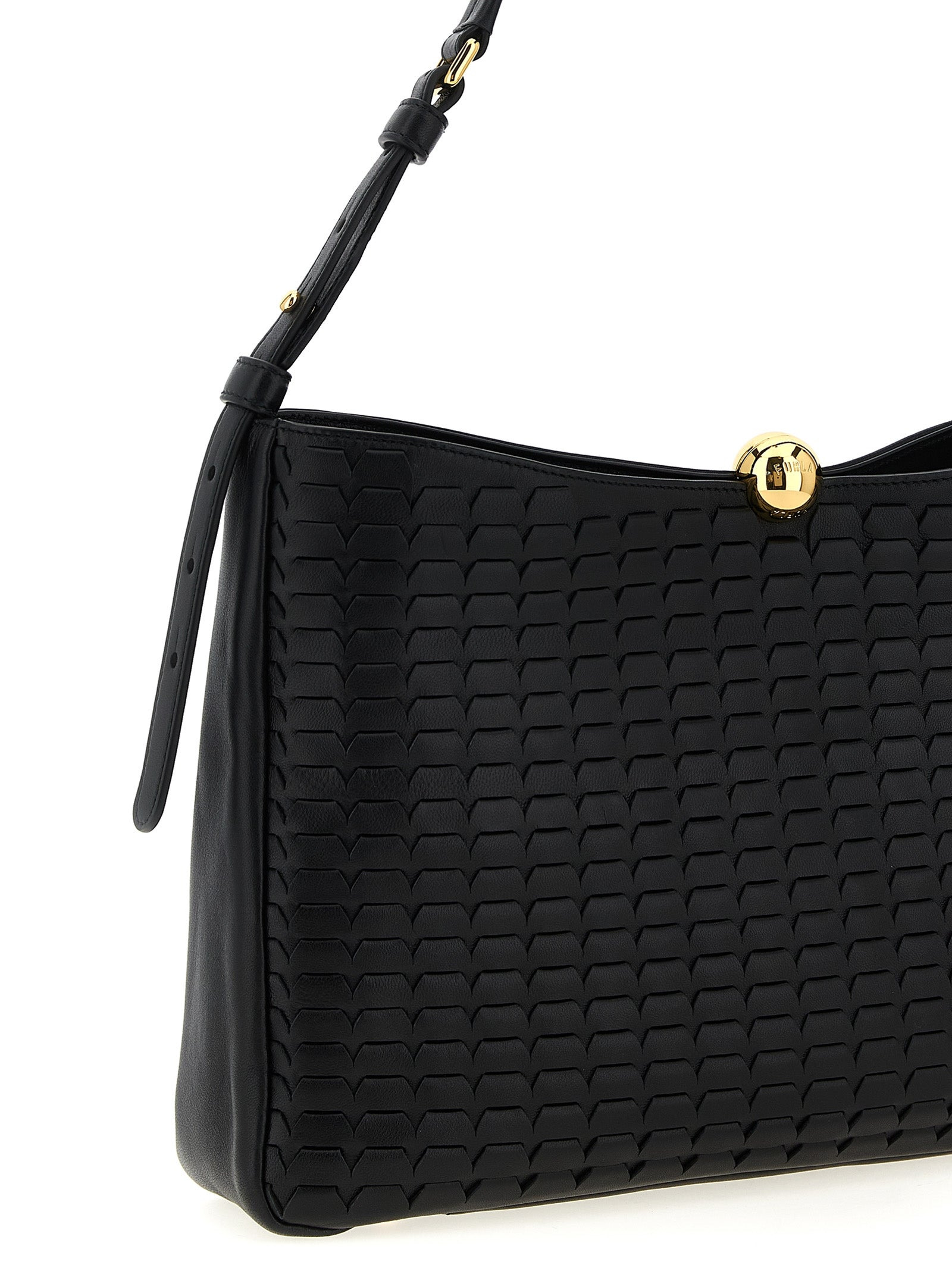 Furla Sfera Soft Shoulder Bags Black - 3