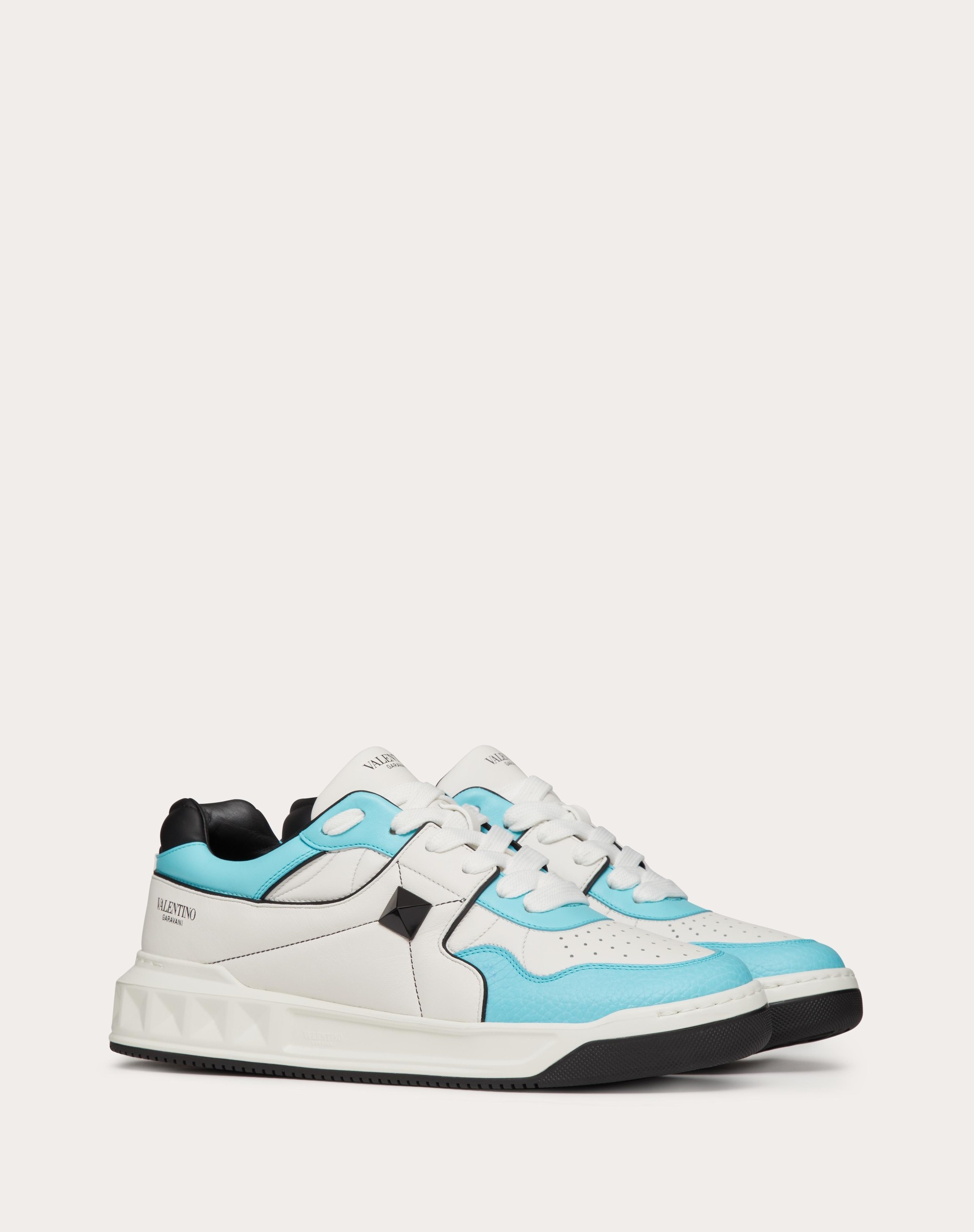 ONE STUD LOW-TOP NAPPA SNEAKER - 2