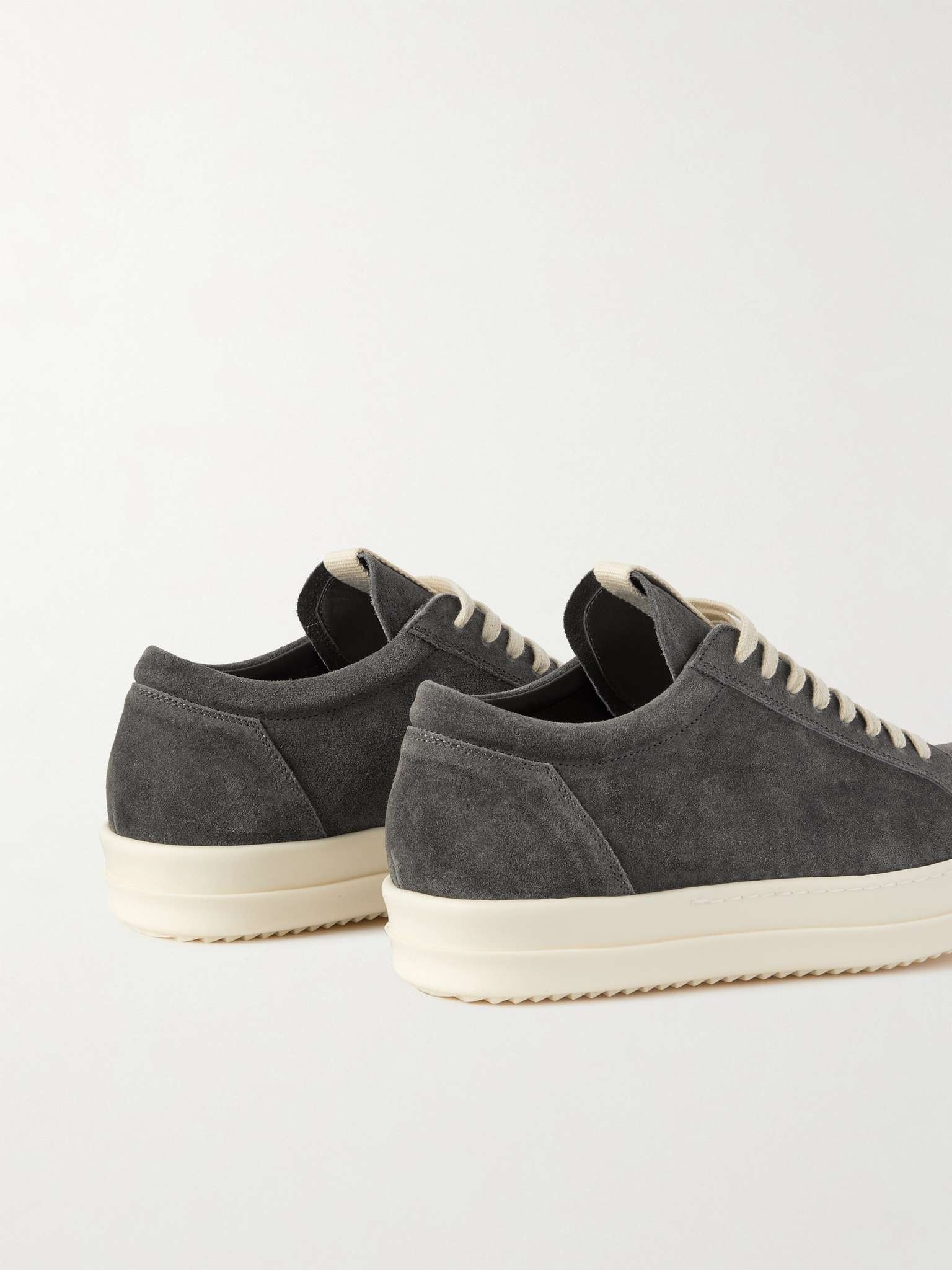 Canvas-Trimmed Suede Sneakers - 5