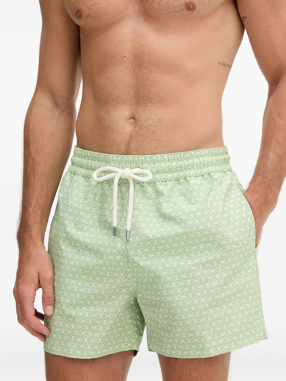 Rio micro-print swim shorts - 2